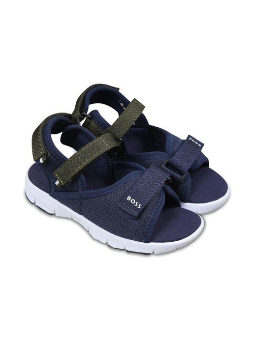Sandalo bambino blu BOSS KIDS | J52159849